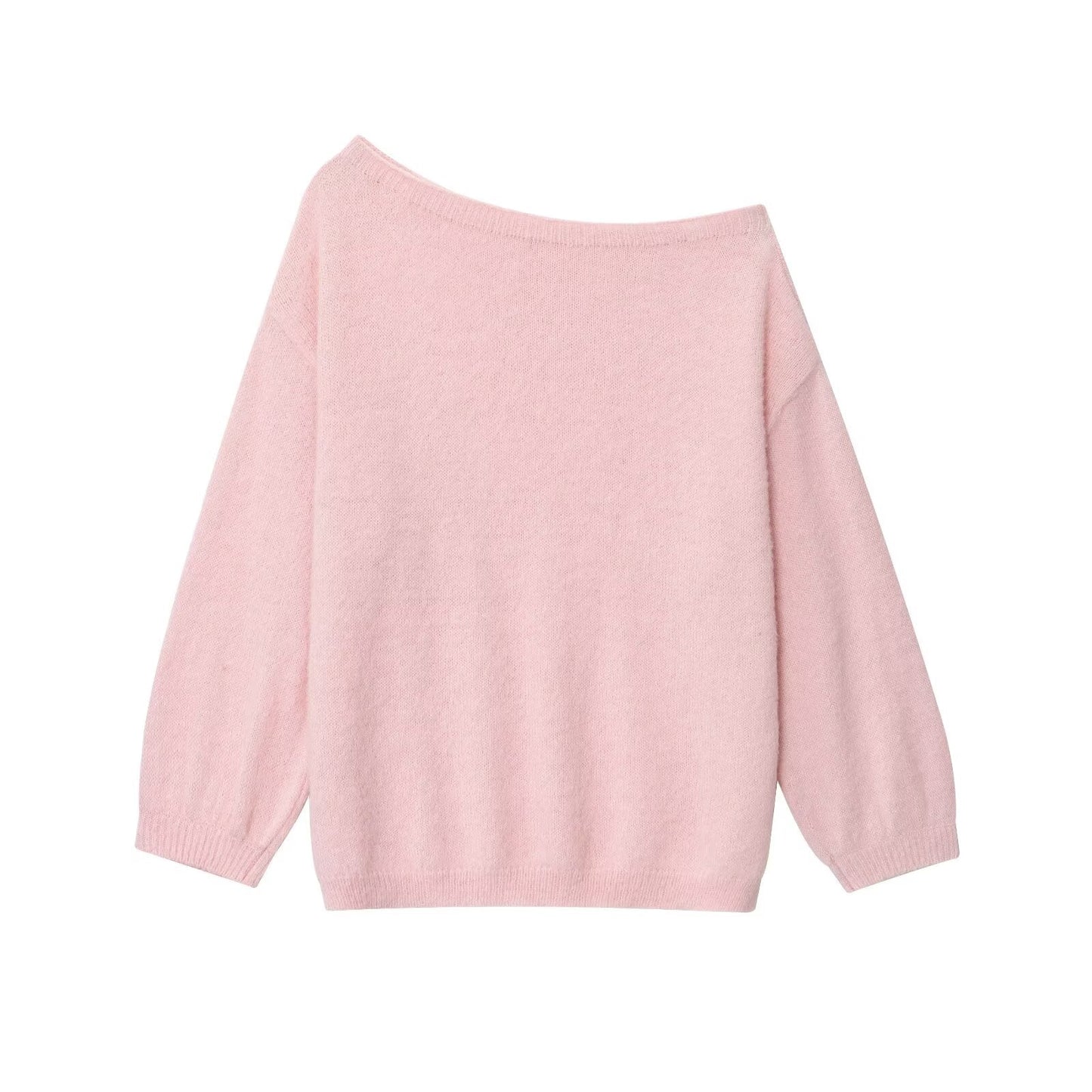 Women Gentle Long Sleeved Loose Sweater Bella Mia