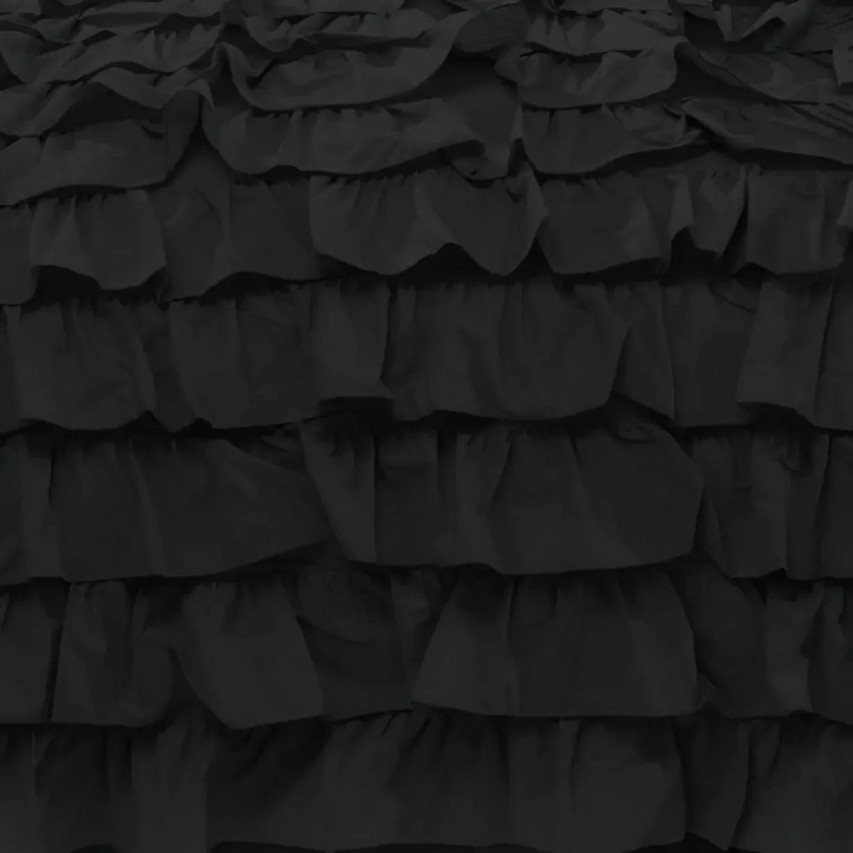 400TC Sateen Solid Cotton Waterfall Ruffle Duvet Cover Set - Plush Fashion Hub