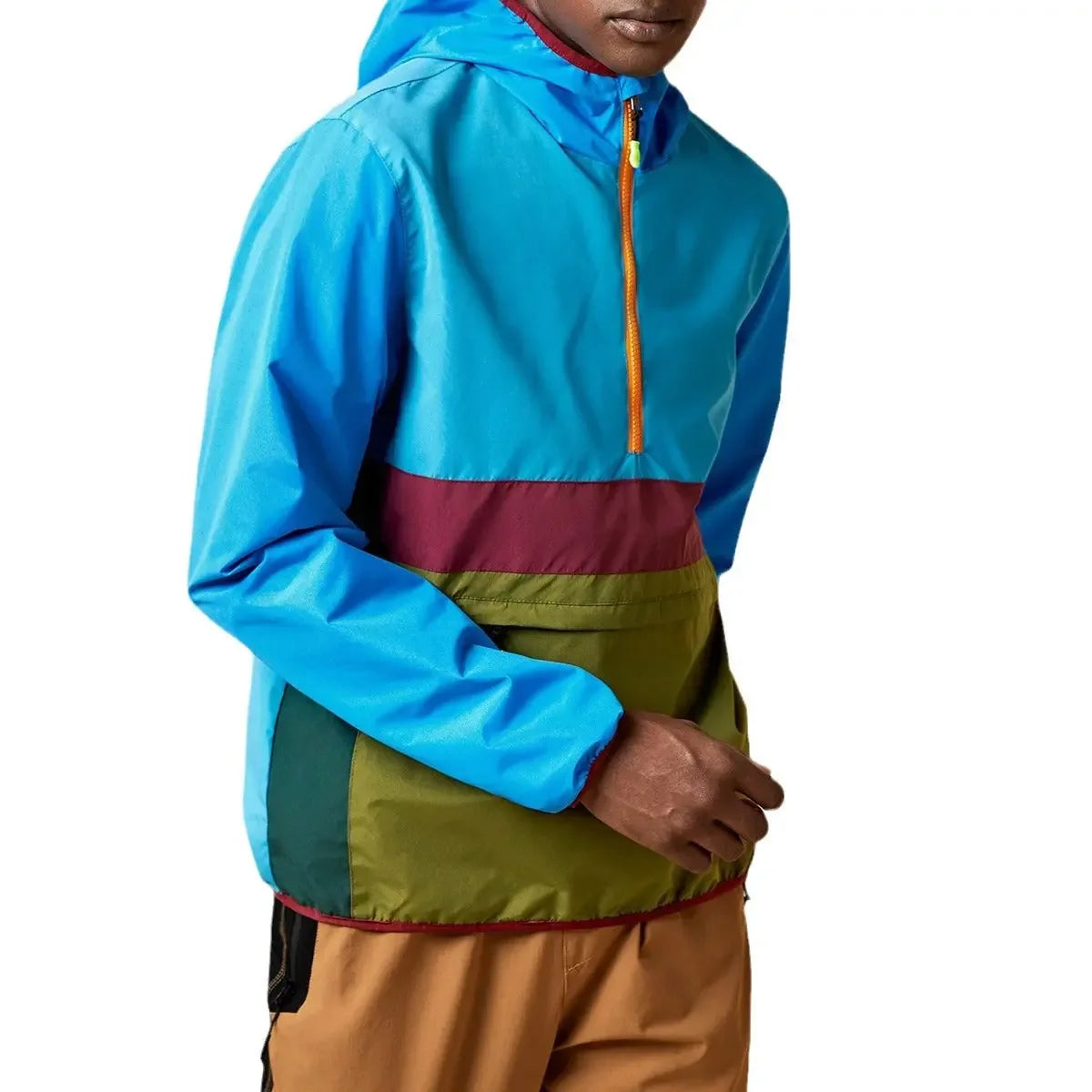 American Casual Jacket Men's Loose Outdoor Waterproof Windproof Mountaineering Clothing - Plush Fashion Hub