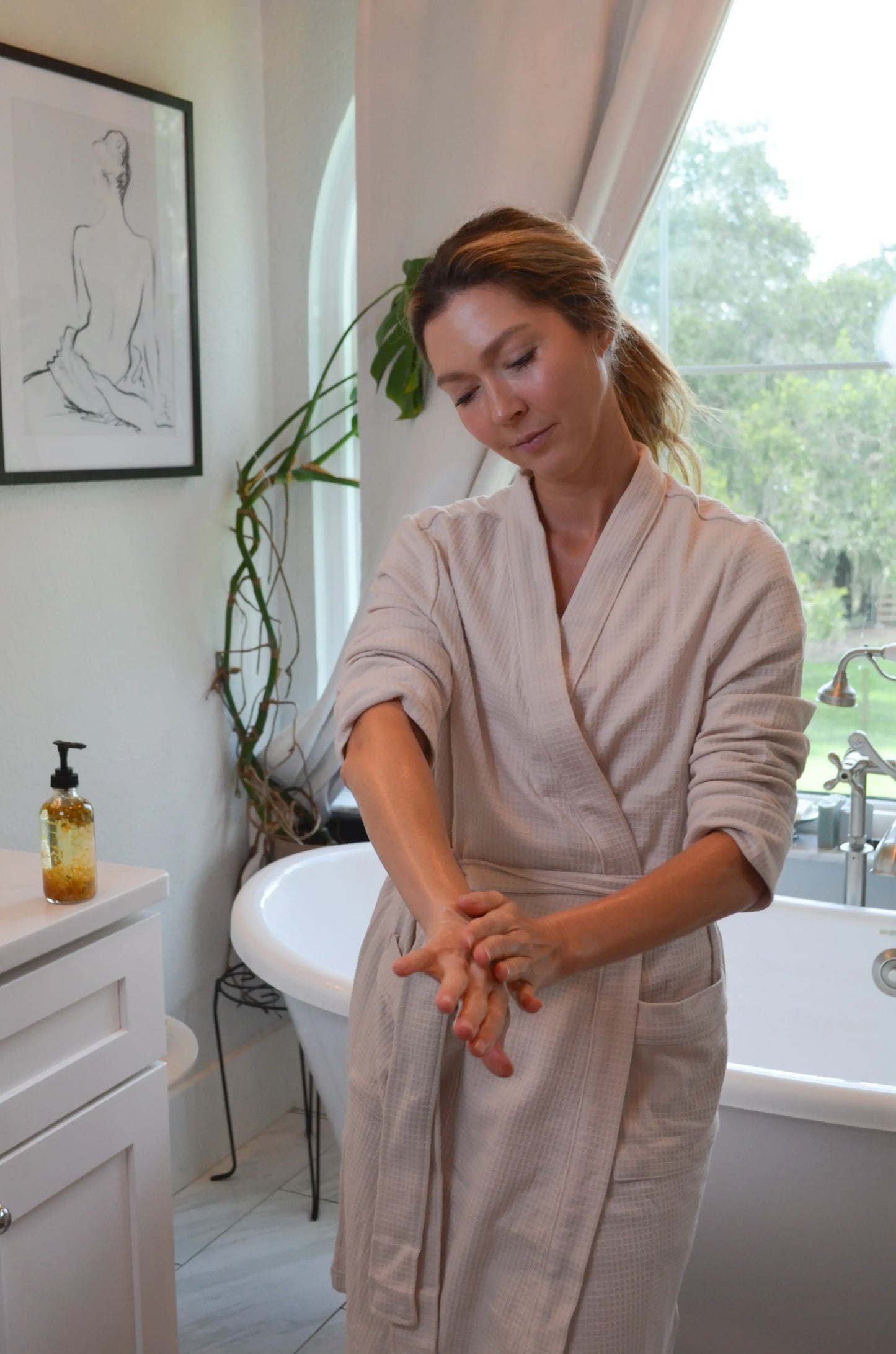 Bare Flower Natural Fragrance Free Body Oil - Best for Sensitive Skin - Plush Fashion Hub