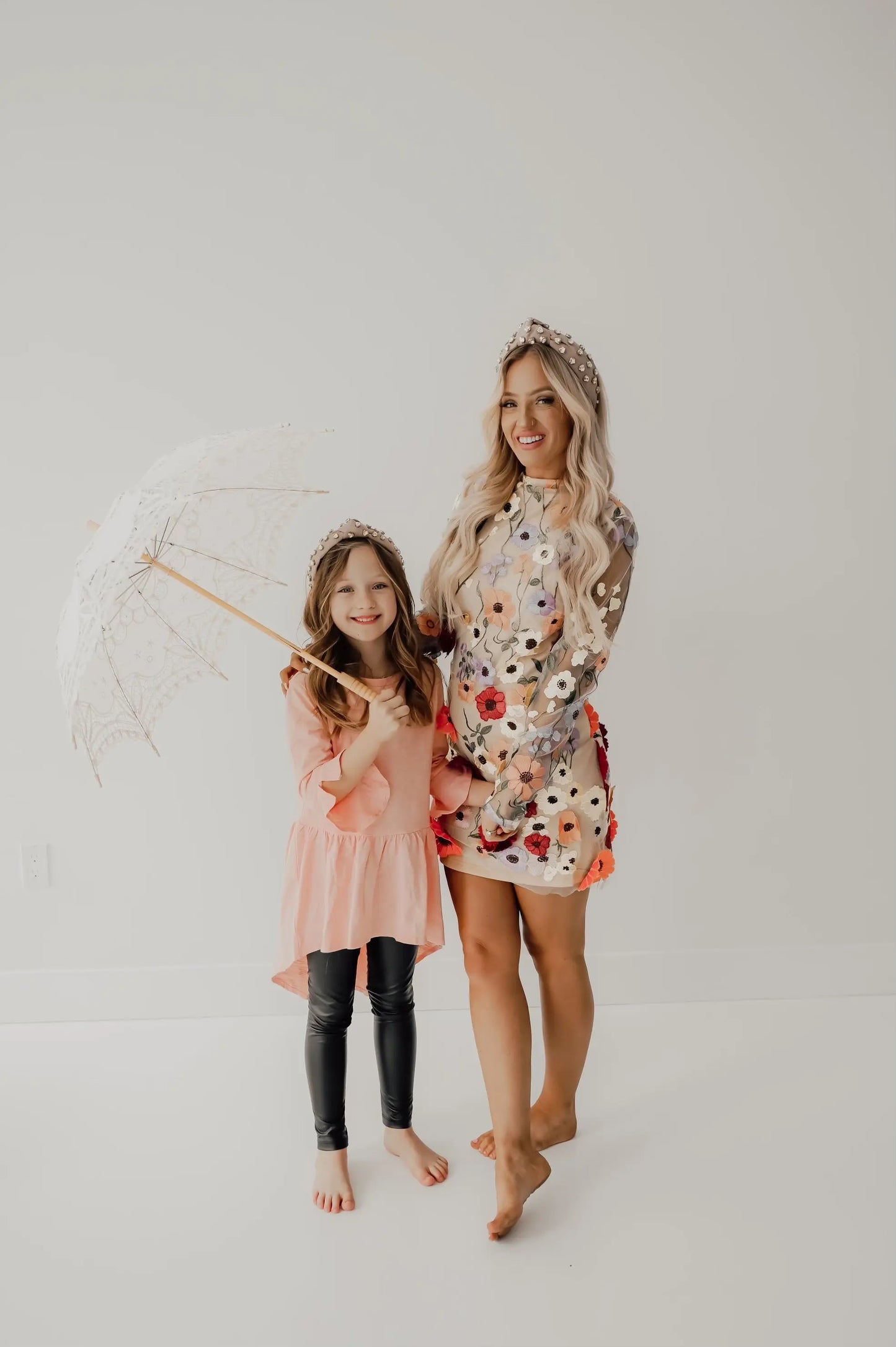 Three Dimensional Floral Dress -clearance Pretty Little Patriot