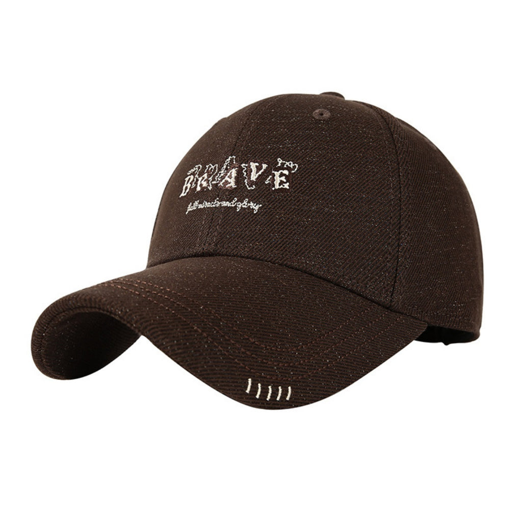 Classic embroidered cotton baseball cap with adjustable strap, casualwear style, featuring a trendy design and comfortable fit.