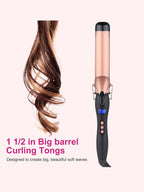 Ceramic curling iron from Trendsi with fast heating, designed for professional anti-scald hair styling and curling.