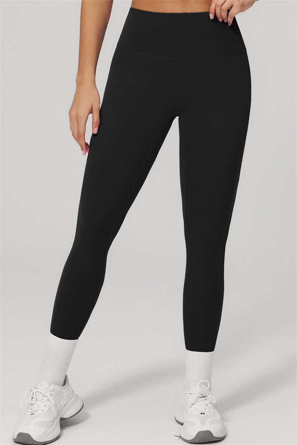 Fitglutes Activewear Rapture Tank Top and Leggings 2-piece set, black gymwear with sporty fitted tank top and matching leggings.