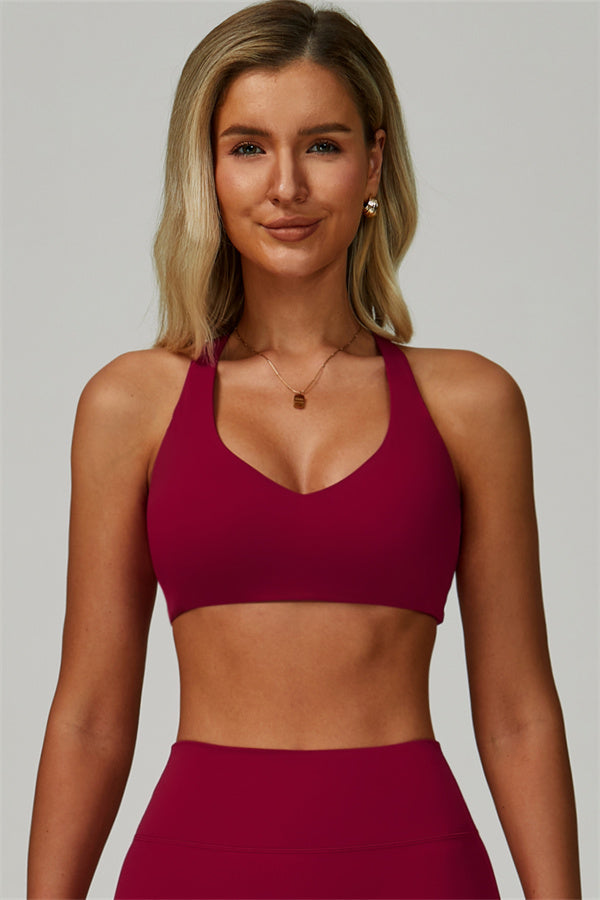 Fitglutes Activewear Seraphine Sports Bra and Shorts 2-piece set, featuring a supportive sports bra and matching shorts for workout attire.