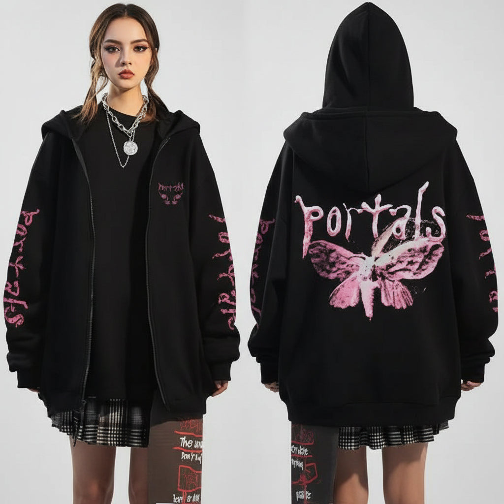 Women’s FitiqueFit zipper sweater jacket, casual knit streetwear outerwear with front zipper, stylish and comfortable for everyday wear.