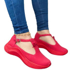 Plush Fashion Hub suede casual sneakers with platform buckle, fringe detail, and solid color design.