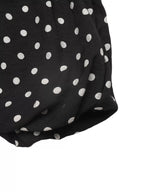 Polka Dot Ruffle Hem Spaghetti Strap Dress