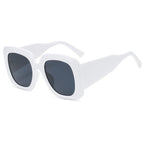 Retro outdoor UV400 sunglasses by Plush Fashion Hub in six bold colorways, featuring classic eyeWear style and UV protection.