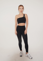 I Am Wise Tie up Bra in Black
