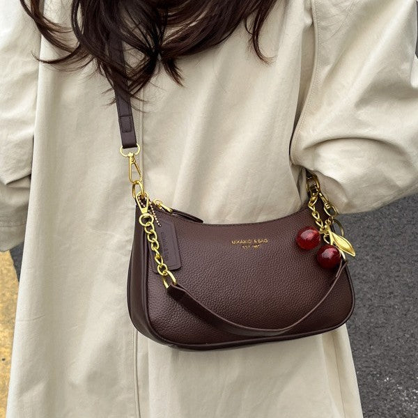 eprolo one shoulder crossbody chain accessory with dumpling bun design, versatile fashion accessory in a stylish, unique shape