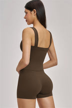 Fitglutes Activewear Swoon Tank Top and Shorts 2-piece set, stylish gymwear for workout and active lifestyle.