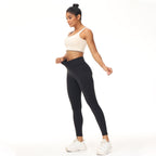 Women's FitiqueFit summer flat waist slim activewear shorts, lightweight and comfortable for active summer workouts.