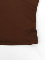 Satin-feel sleeveless cowl neck blouse with ruched details, versatile and elegant, perfect for stylish daytime or evening wear.