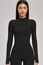 Fitglutes Activewear sports bra, jacket, and shorts 3-piece set designed for gym and workout activities.