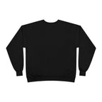 Wear Your Worship Jesus Crown crewneck sweatshirt with gold script, inspirational pullover, comfortable apparel for faith-based style.