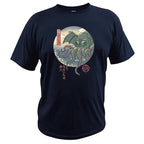 Classic cotton short-sleeve T-shirt from FitiqueFit, streetwear style, shown in a casual fit on a plain background.