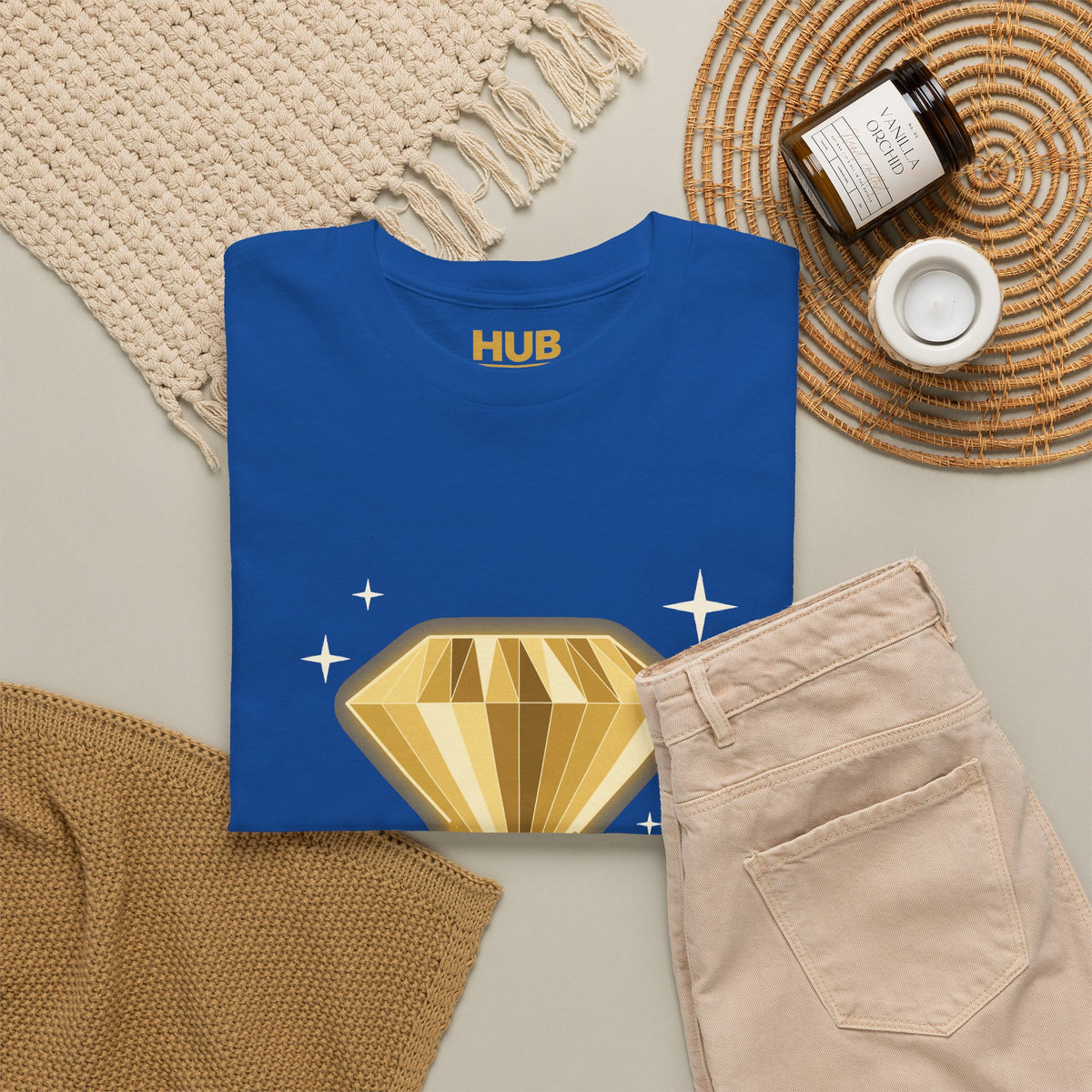 Pressure Makes Diamonds Tee – Black & Gold Streetwear