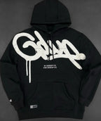Unisex Casual Loose Letter Embroidered Hoodie
