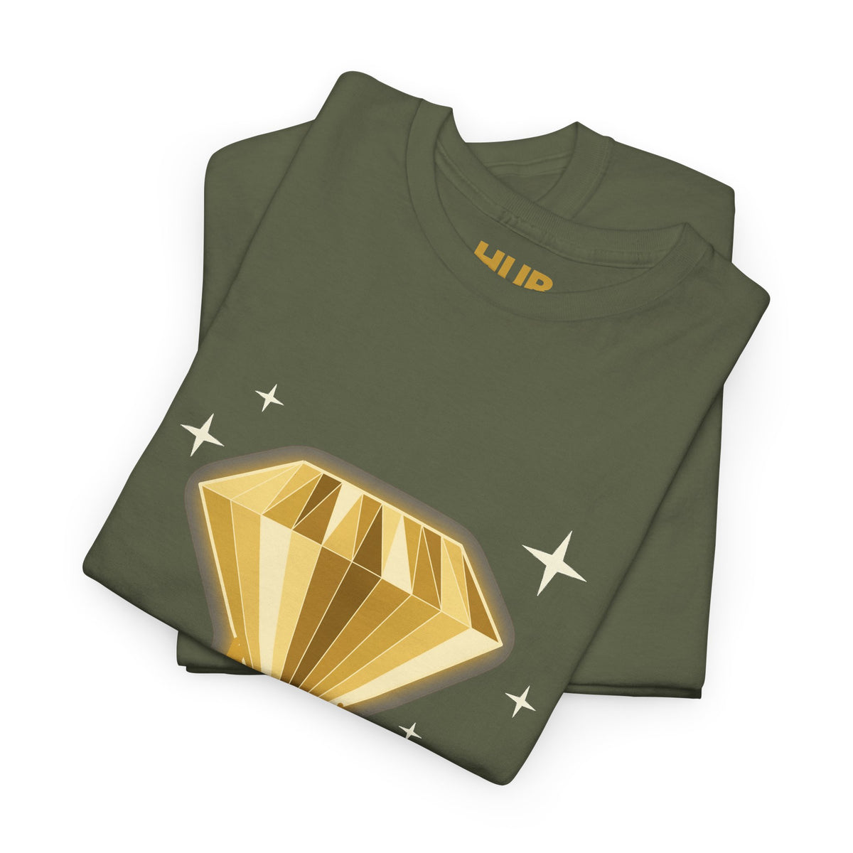 Pressure Makes Diamonds Tee – Black & Gold Streetwear