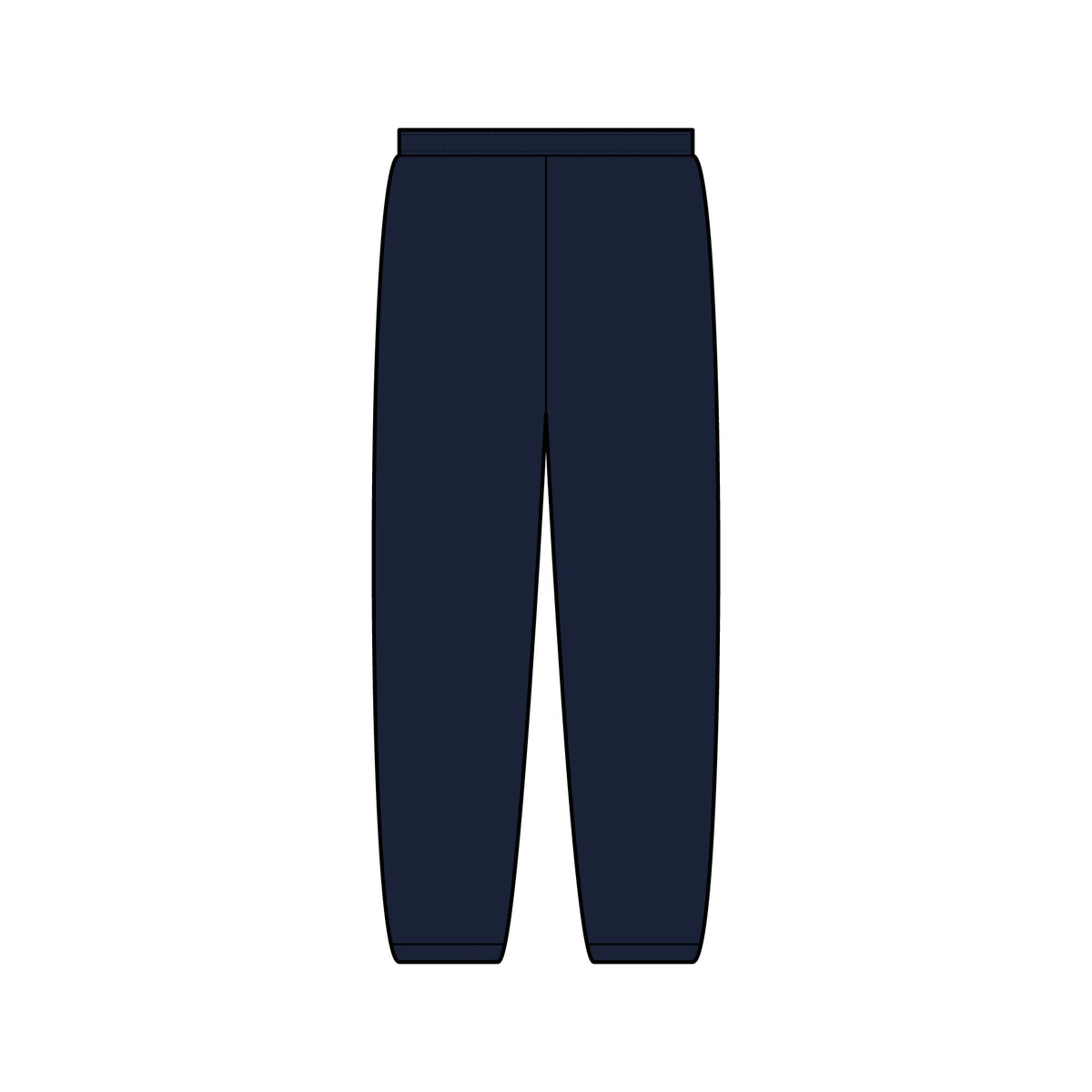JC Logo Black Sweatpants