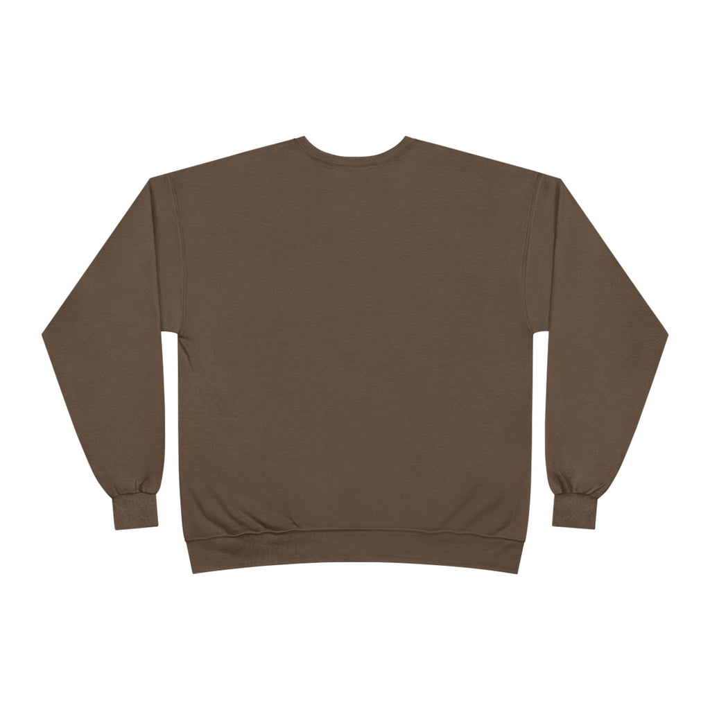 Gold script Jesus Crown crewneck sweatshirt by Wear Your Worship, featuring inspirational religious design on soft apparel.