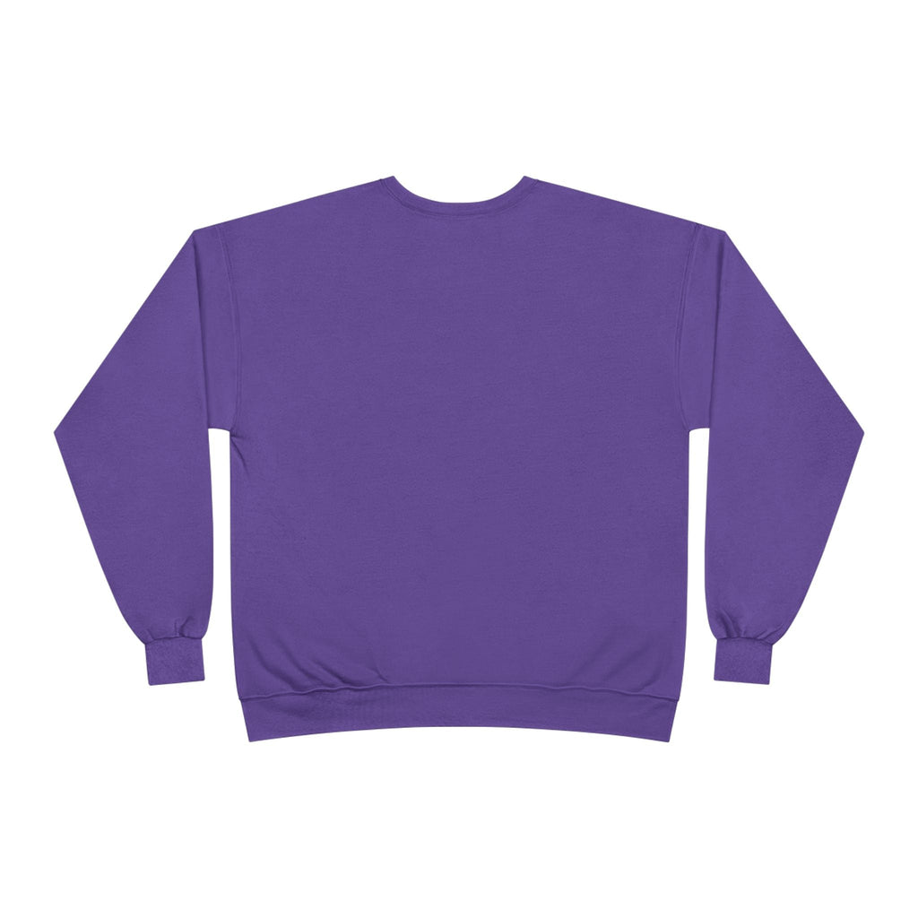Jesus Crown crewneck sweatshirt by Wear Your Worship featuring gold script inspirational design on soft apparel.