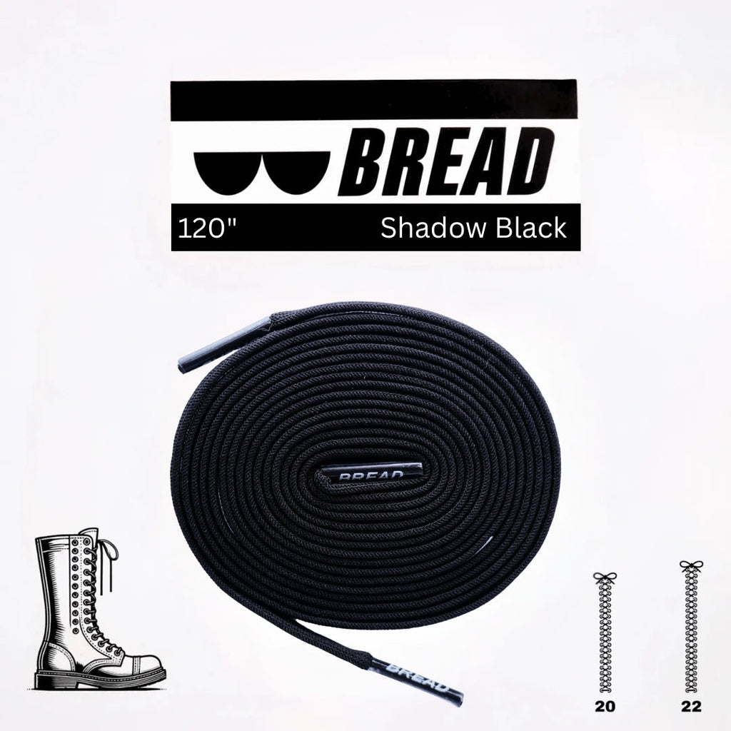 Black elastic shoelace from Plush Fashion Hub, featuring a sleek shadow black color and classic design for easy slip-on style.
