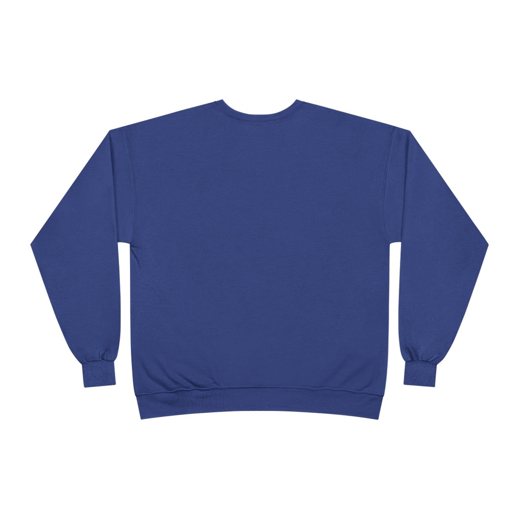 Wear Your Worship Jesus Crown crewneck sweatshirt with gold script inspirational design, soft cotton pullover for men and women.