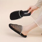 Shopimist round toe platform sandals with chunky heel and open toe design, featuring neutral straps for a stylish summer look.