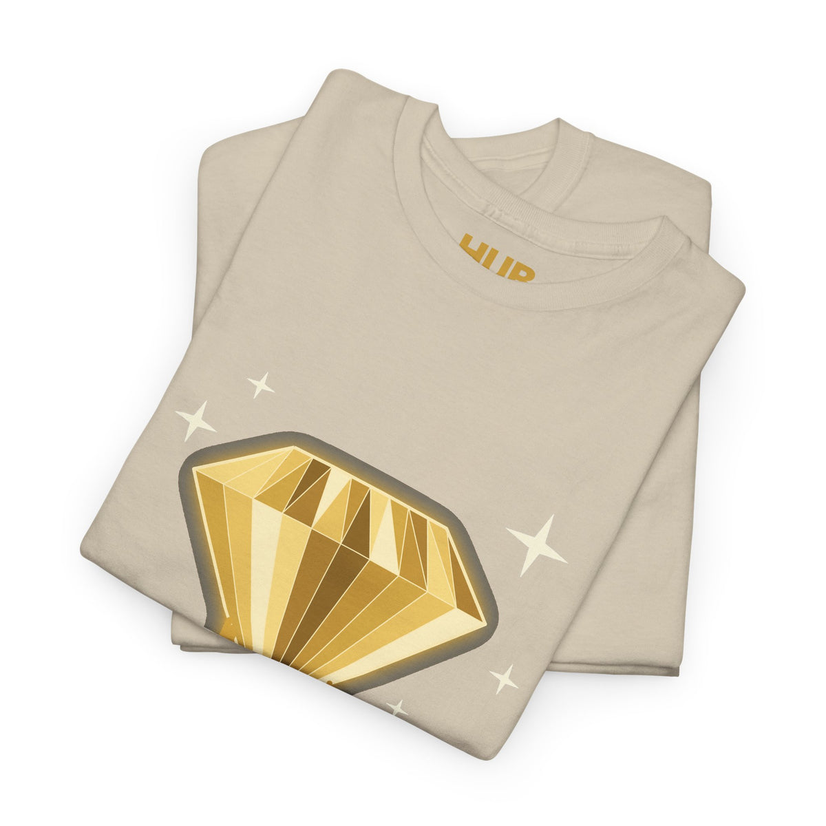Pressure Makes Diamonds Tee – Black & Gold Streetwear