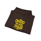 Created In His Image Hoodie — Genesis 1:27 Inspirational Pullover