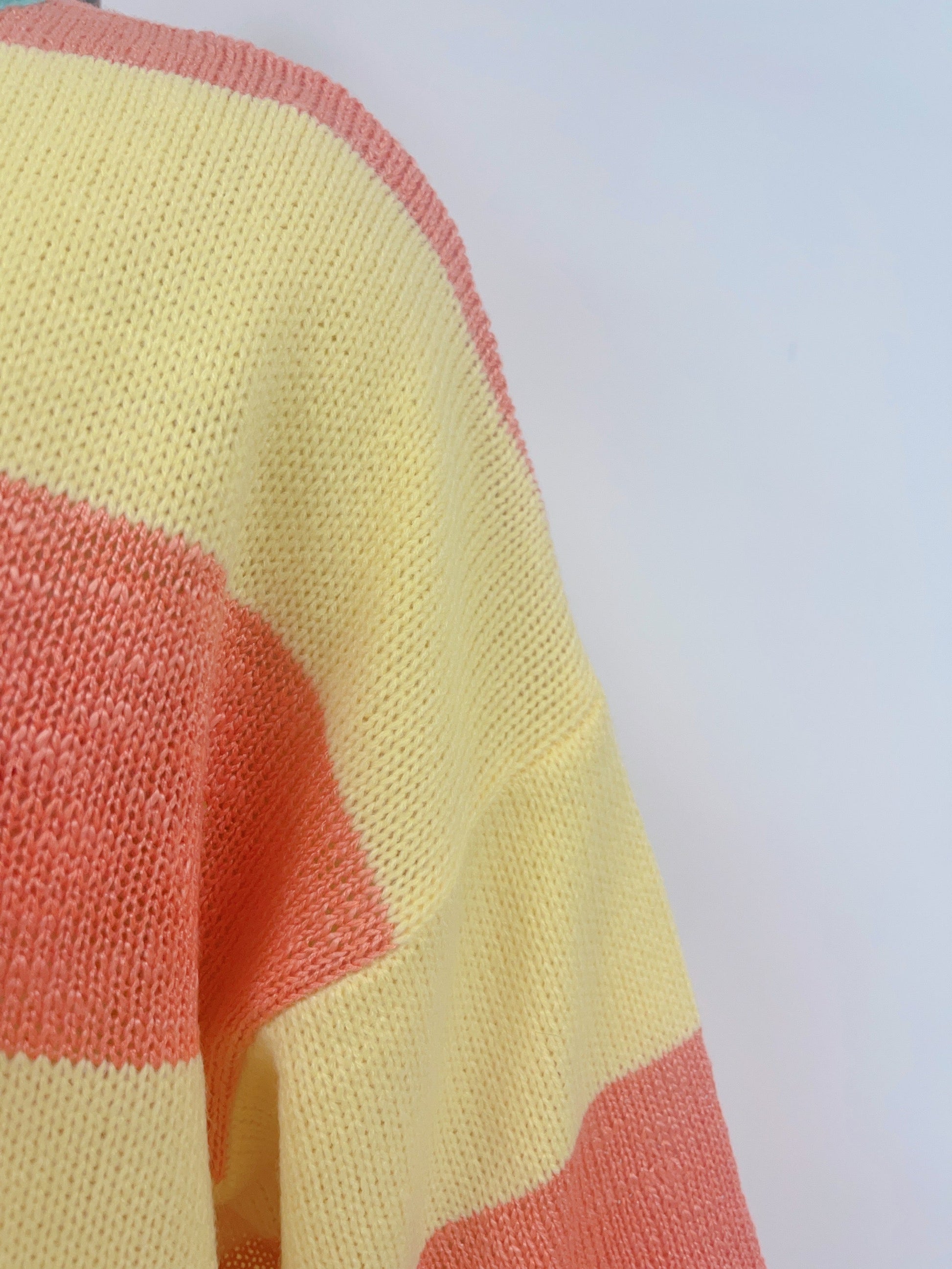 Autumn Winter Contrast Color Striped Sweater Women Pullover Fashionable Knitted Loose Lazy Top Autumn Winter Sweater Women Bella Mia