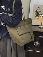 Casual Lightweight Nylon Shoulder Bag