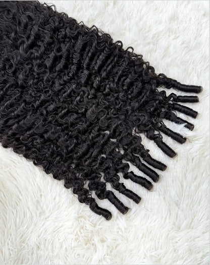 13x6 Full Lace Frontal Burmese Curly Wig – 180% Density, 100% Human Hair - Plush Fashion Hub