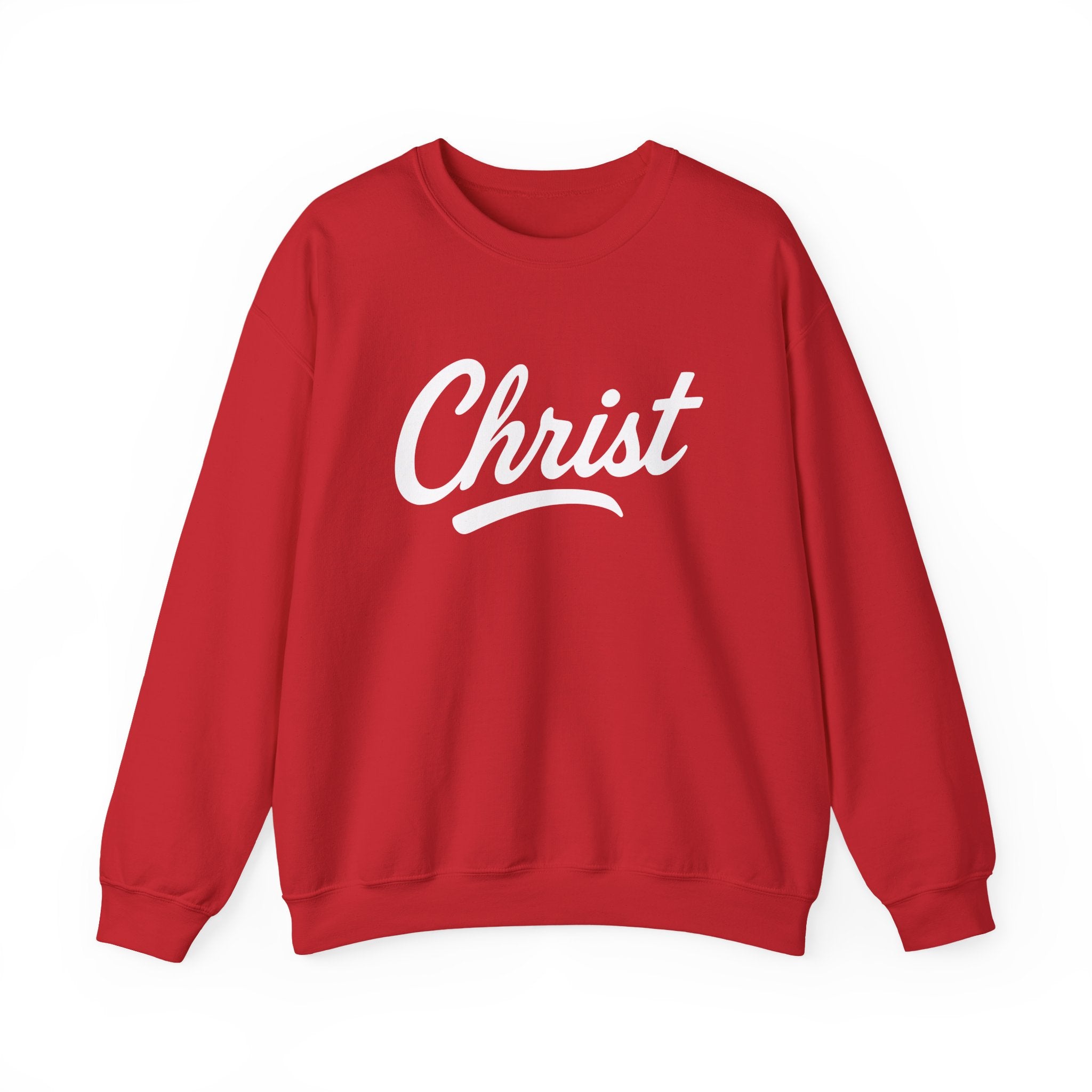 Unisex Christ sweatshirt with Colossians 3:17 Bible verse inspired crewneck by Wear Your Worship, featuring a comfortable, casual design.