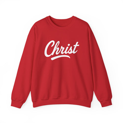 Unisex Christ sweatshirt by Wear Your Worship with Colossians 3:17 inspirational quote and crewneck design.