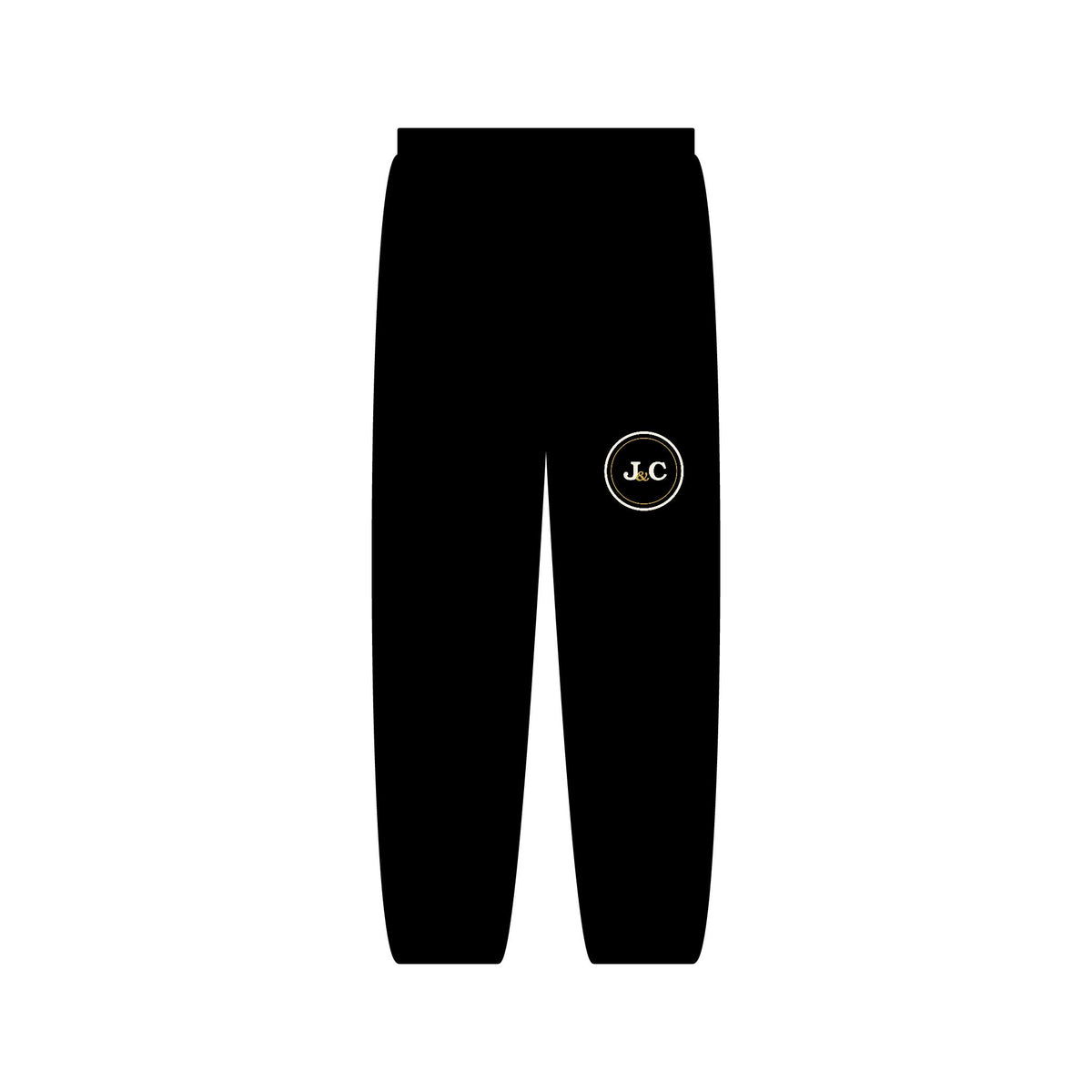 JC Logo Black Sweatpants