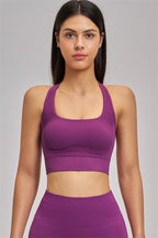 Fitglutes Activewear sports bra, jacket, and shorts 3-piece set for workout and gym, shown on a model.