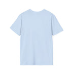 Unisex Softstyle T-Shirt by Printify featuring a comfortable fit and soft fabric in a casual style, shown in a front view.