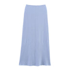 Women’s summer textured tank top and midi skirt set by Plush Fashion Hub, featuring a stylish and comfortable matching outfit.