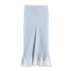 Women’s lace short top and midi skirt set by Plush Fashion Hub, featuring Western-style lace clothing for a stylish look.