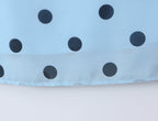 Pink polka dot maxi dress for women with backless lace-up design, tight waist, vintage style, from Plush Fashion Shop.