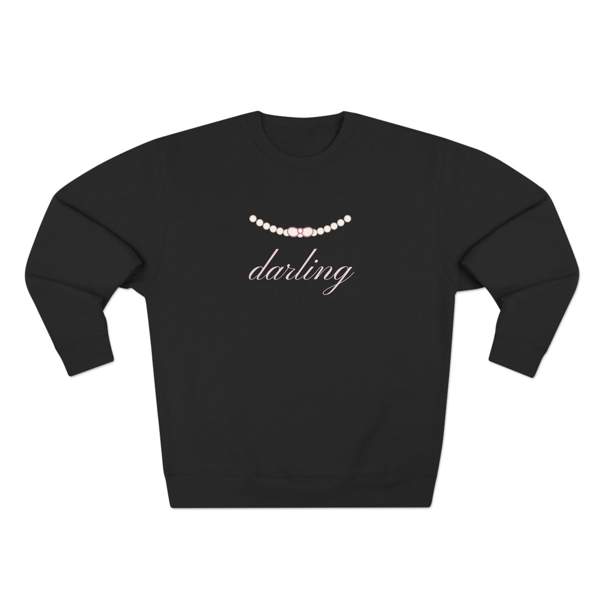 Darling Pearl Bow Crewneck Sweatshirt | Women's Cute Luxury Sweatshirt