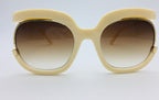 Cat Eye Half-Frame UV400 sunglasses for women by FitiqueFit, showcasing stylish eyewear with tinted lenses and elegant design.