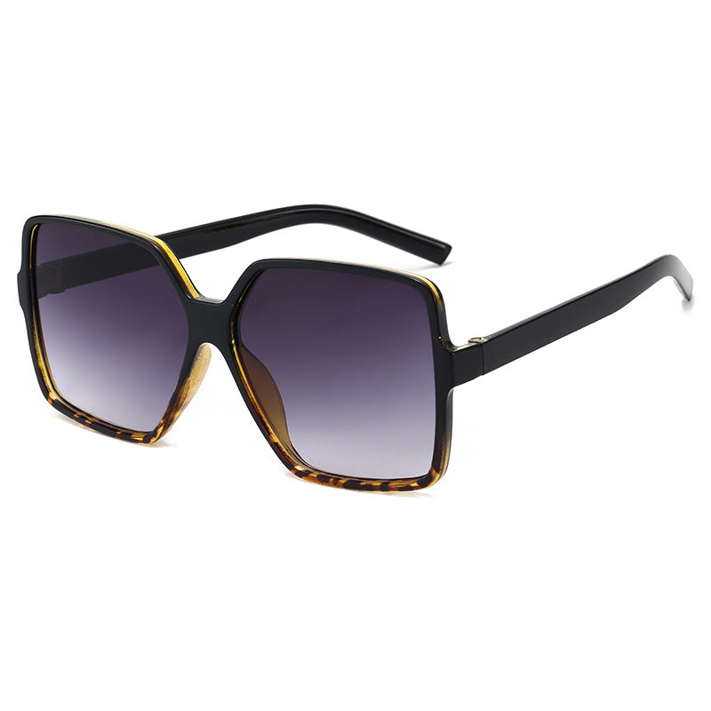 Vintage big frame sunglasses by Plush Fashion Hub with UV400 protection, stylish fashion shades for a bold look.