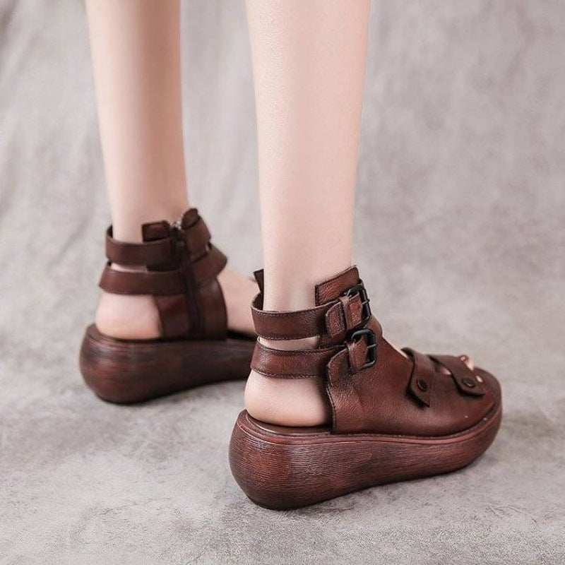 Fish Mouth Beach Shoes Women Summer Sandals LadyShow.Store