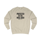Wear Your Worship Psalm 91 "Protected By The Most High" sweatshirt featuring inspirational crewneck design in soft fabric.