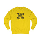 Wear Your Worship Psalm 91 sweatshirt featuring inspirational "Protected By The Most High" crewneck, soft and comfortable apparel.