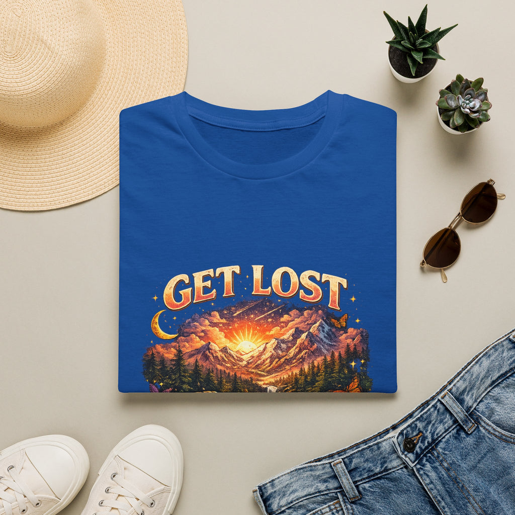 Unisex softstyle T-shirt by Printify featuring a comfortable fit and smooth fabric, displayed on a plain background.
